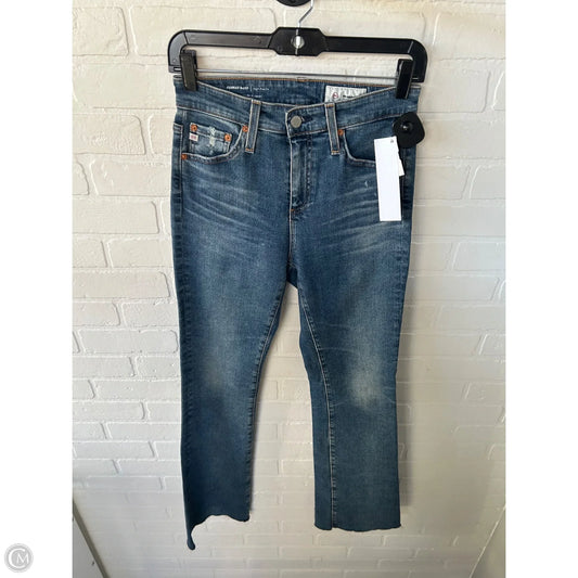 Jeans Boot Cut By Adriano Goldschmied In Blue Denim, Size: 2