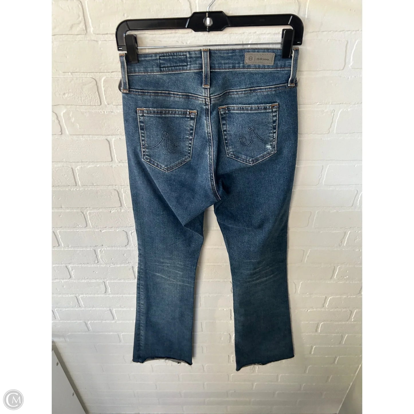 Jeans Boot Cut By Adriano Goldschmied In Blue Denim, Size: 2