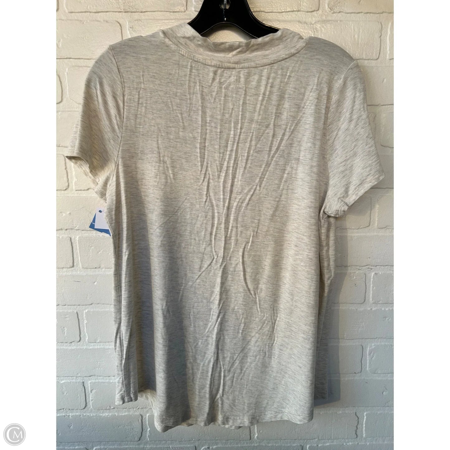 Top Short Sleeve Basic By Market & Spruce In Tan, Size: M