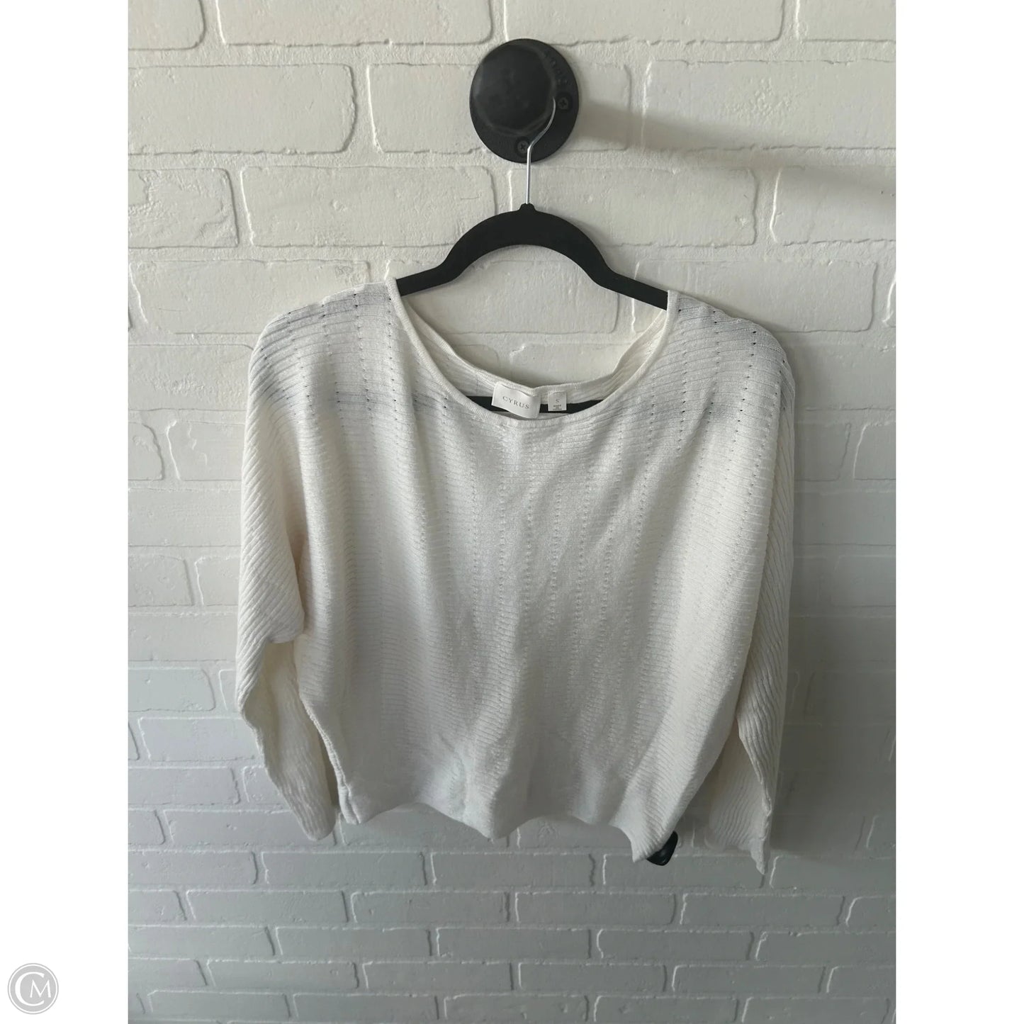 Sweater By Cyrus In White, Size: S