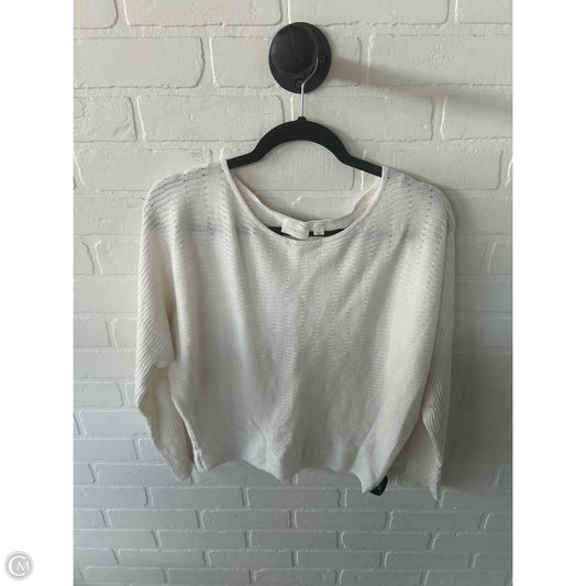 Sweater By Cyrus In White, Size: S