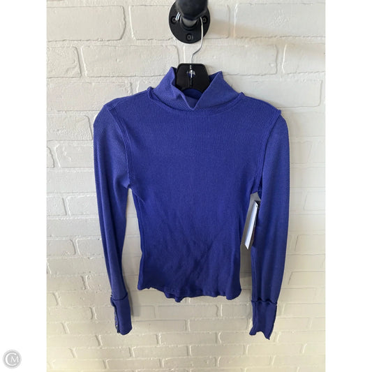 Top Long Sleeve By We The Free In Purple, Size: S