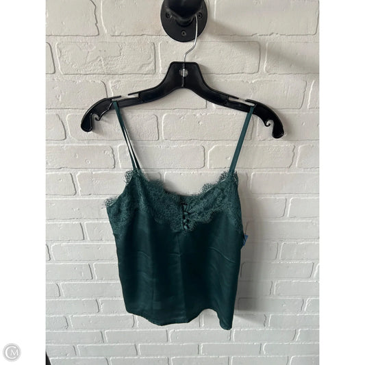 Top Sleeveless By Abercrombie And Fitch In Green, Size: Xs
