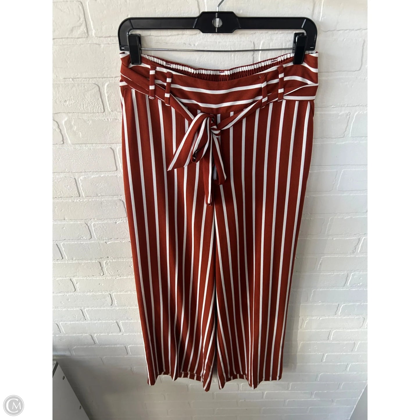 Pants Wide Leg By A New Day In Brown & White, Size: 8