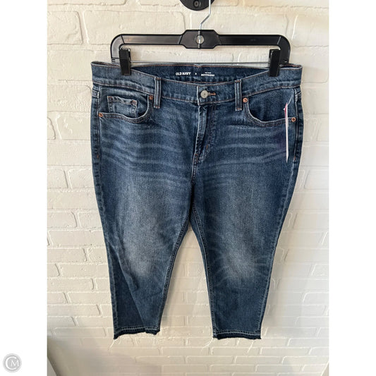 Jeans Boyfriend By Old Navy In Blue Denim, Size: 8