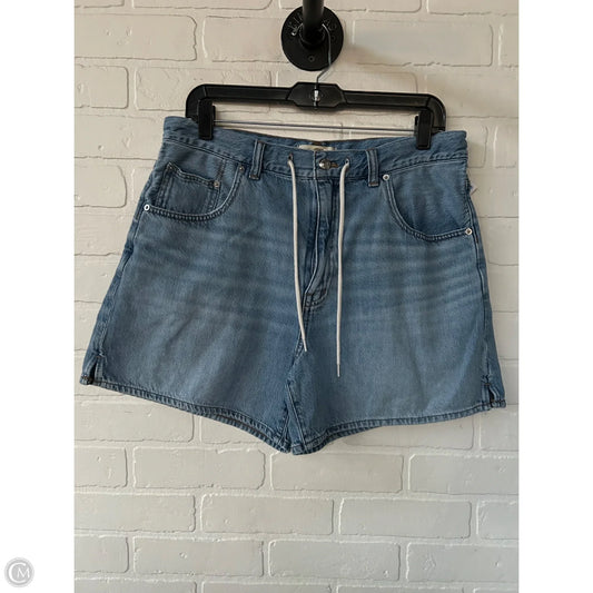 Shorts By Madewell In Blue Denim, Size: 10