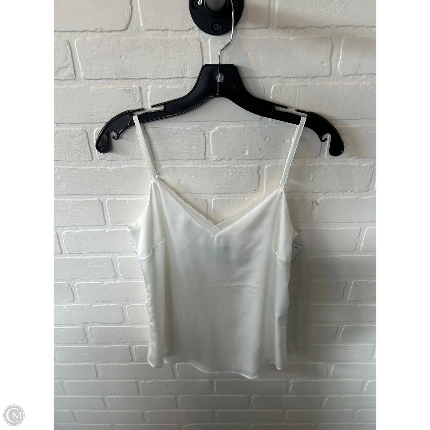 Top Sleeveless Basic By White House Black Market In White, Size: Xxs