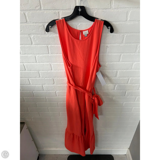 Dress Casual Maxi By A New Day In Orange, Size: L