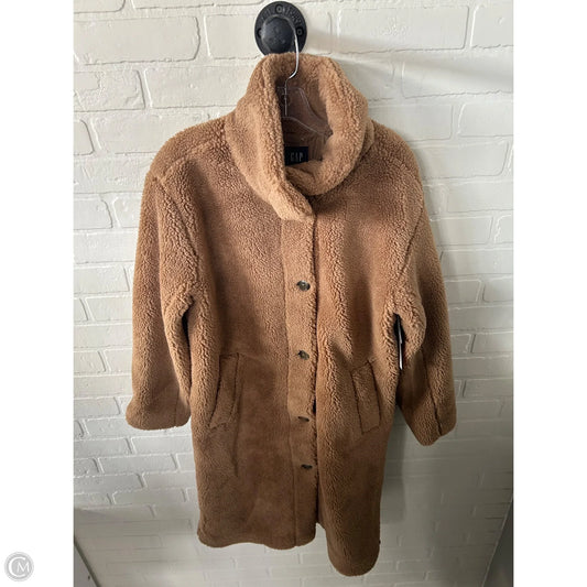 Coat Peacoat By Gap In Brown, Size: S