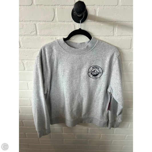 Sweatshirt Crewneck By Universal Thread In Grey, Size: S