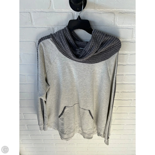 Sweatshirt Collar By Maurices In Grey, Size: 2x