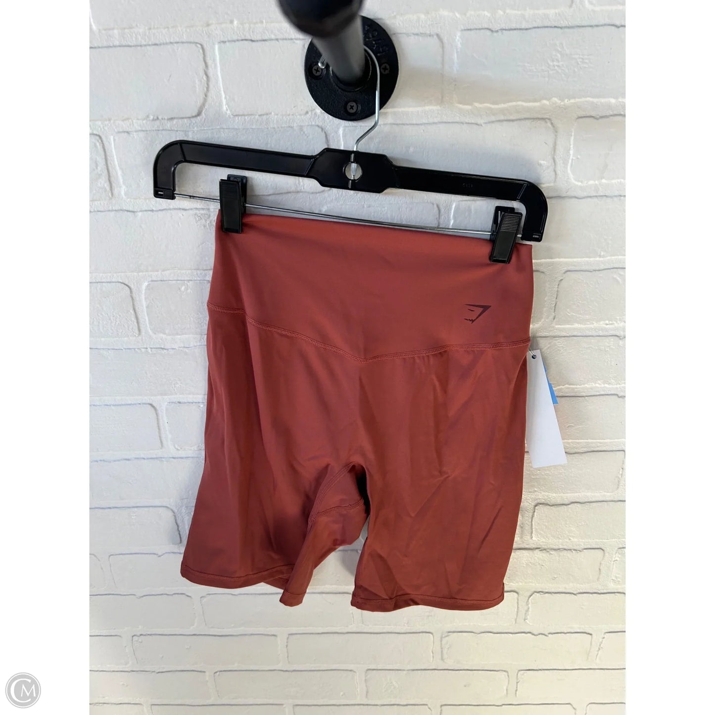 Athletic Shorts By Gym Shark In Orange, Size: 8