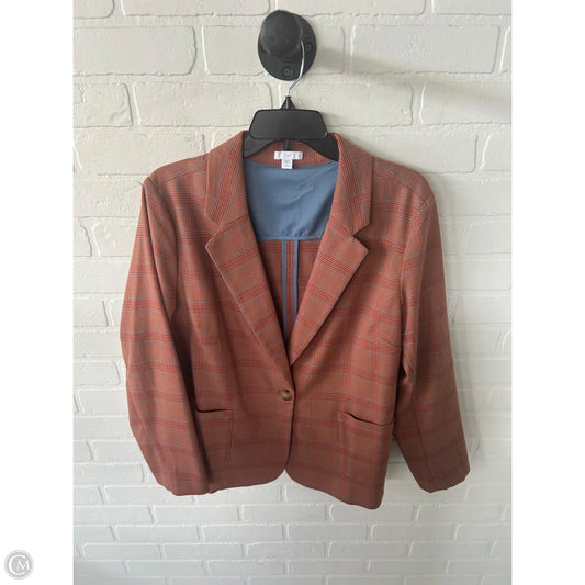 Blazer By J. Jill In Orange, Size: Lp