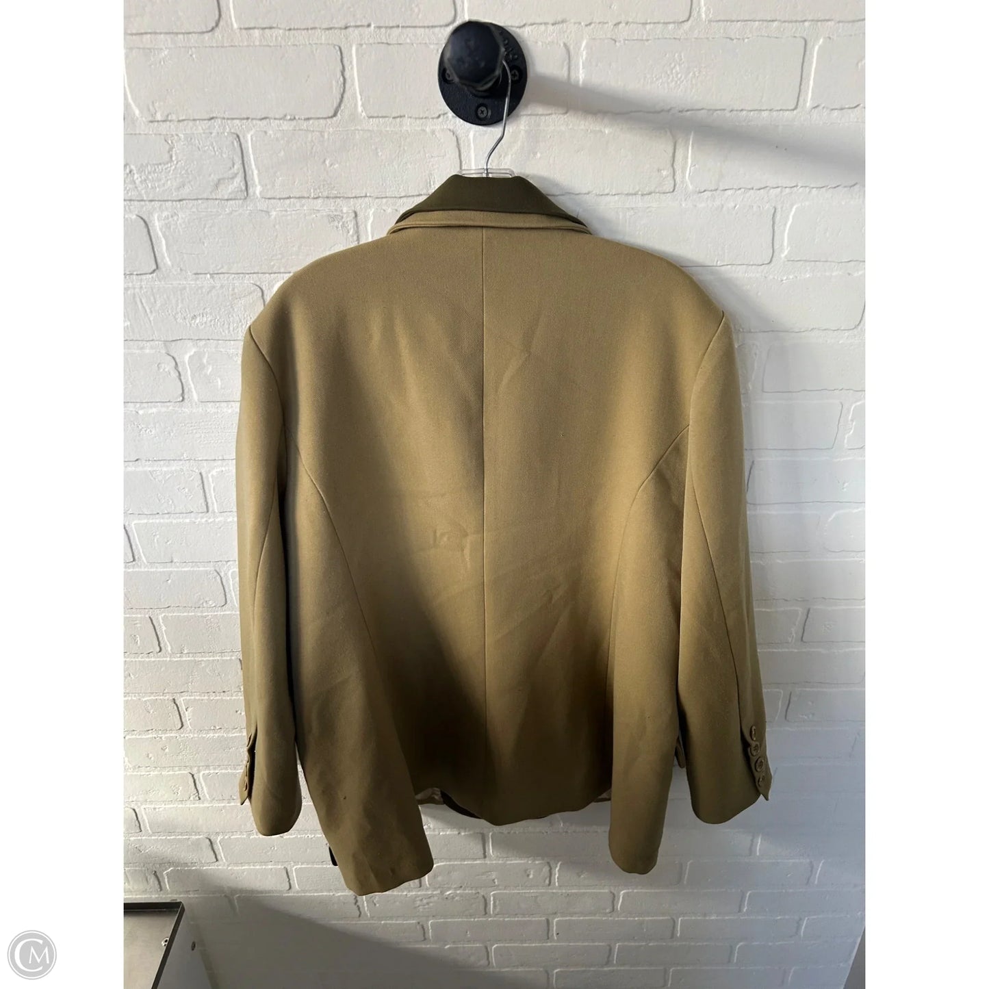 Blazer By Cma In Green & Tan, Size: Xl