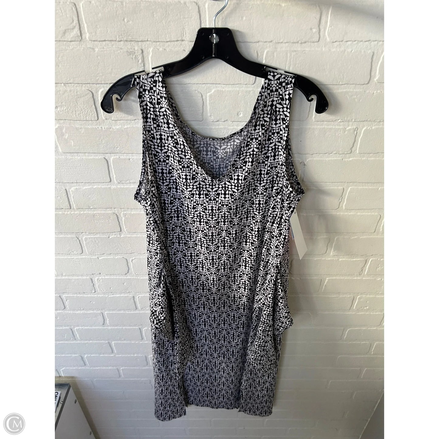 Athletic Dress By Title Nine In Black & White, Size: M