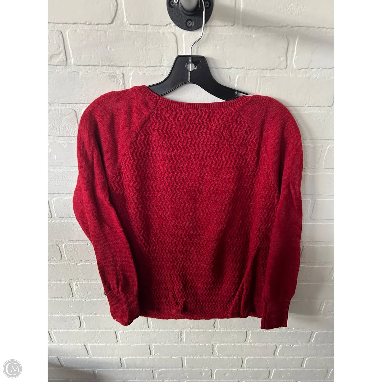Sweater By Loft In Red, Size: M