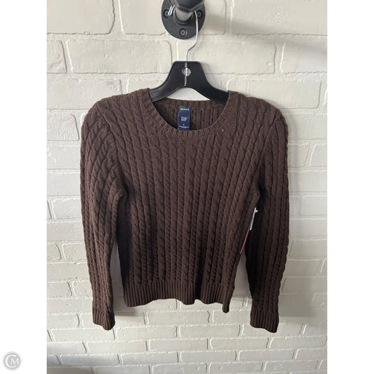 Sweater By Gap In Brown, Size: S