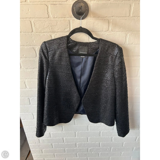 Blazer By Trouve In Black & Blue, Size: M