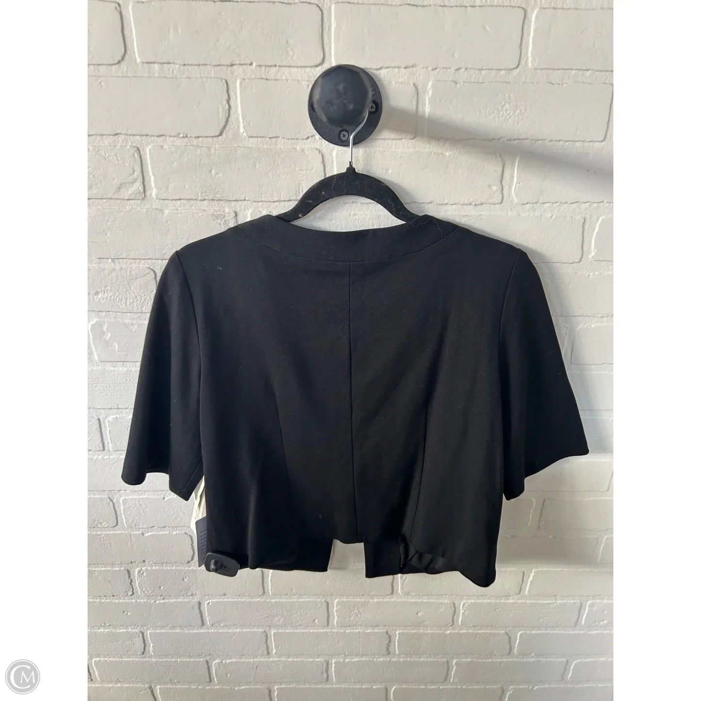 Blazer By Eliza J In Black & Gold, Size: M