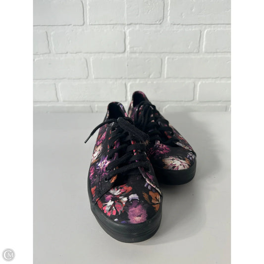 Shoes Sneakers By Keds In Black & Purple, Size: 8.5