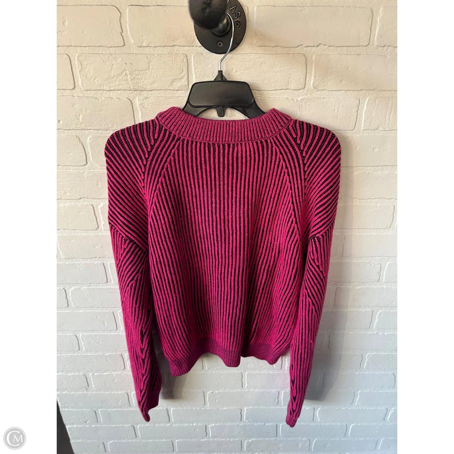Sweater By No Boundaries In Black & Pink, Size: M
