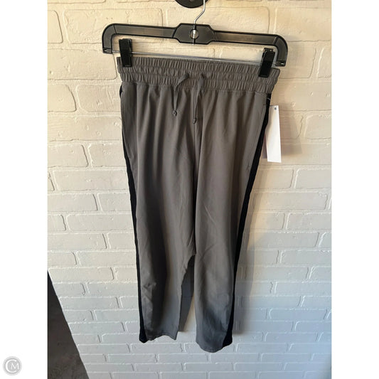 Athletic Pants By Asics In Black & Grey, Size: 0