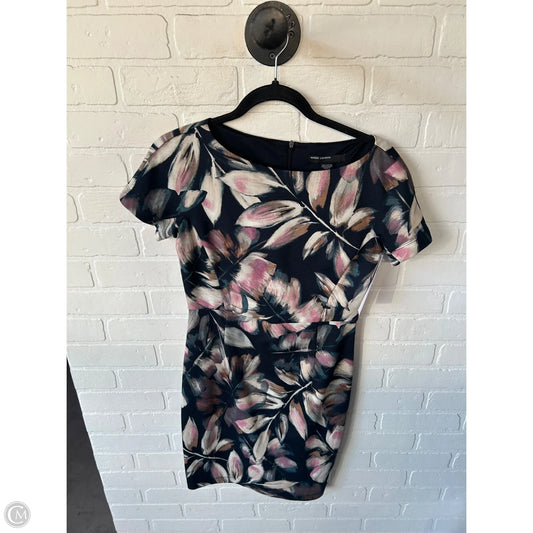 Dress Work By Maggy London In Blue & Pink, Size: Xs