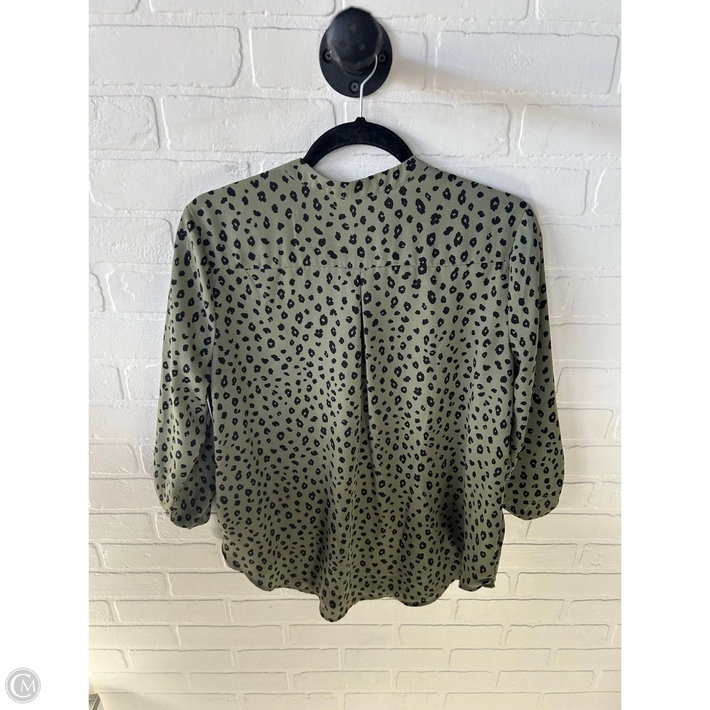 Top Long Sleeve By Lush In Green, Size: L