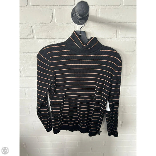 Sweater By Coldwater Creek In Black & Brown, Size: M