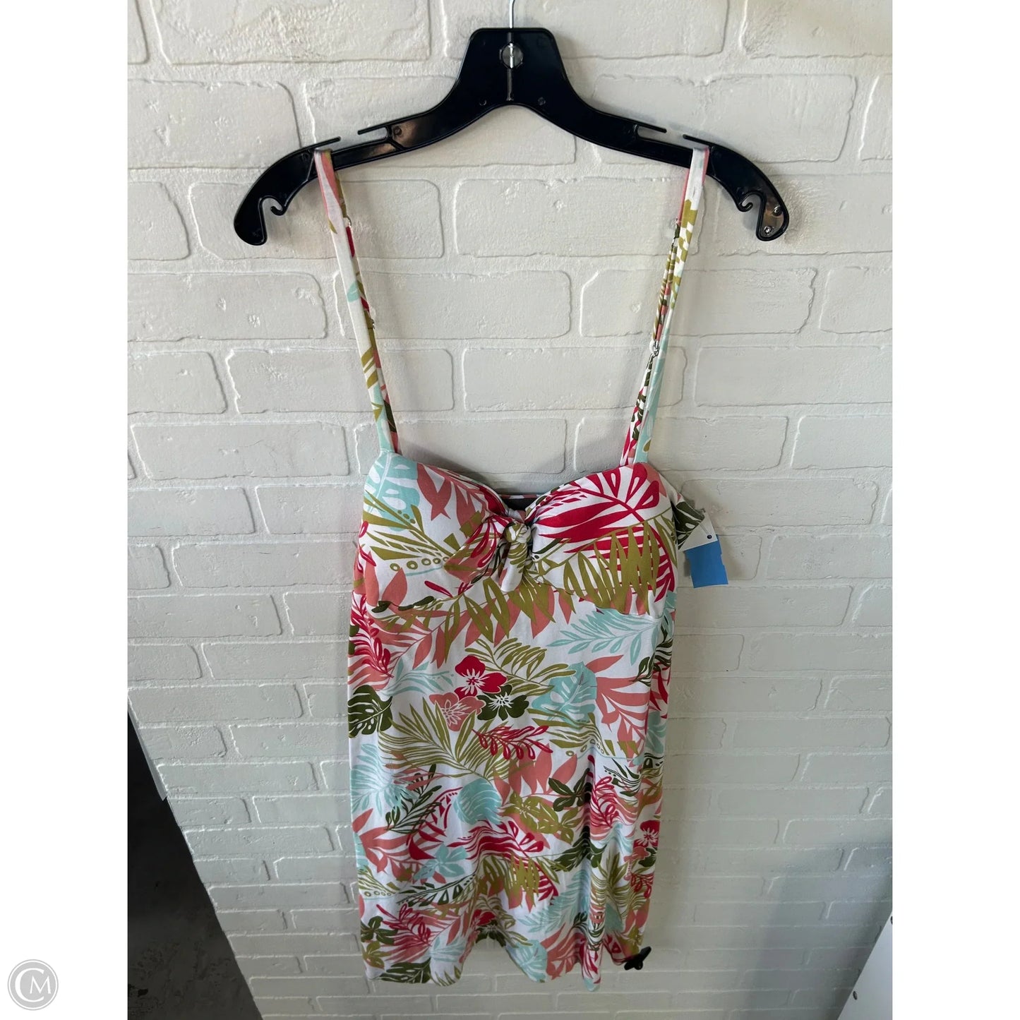 Dress Casual Short By Tommy Bahama In Green & Pink, Size: Xl