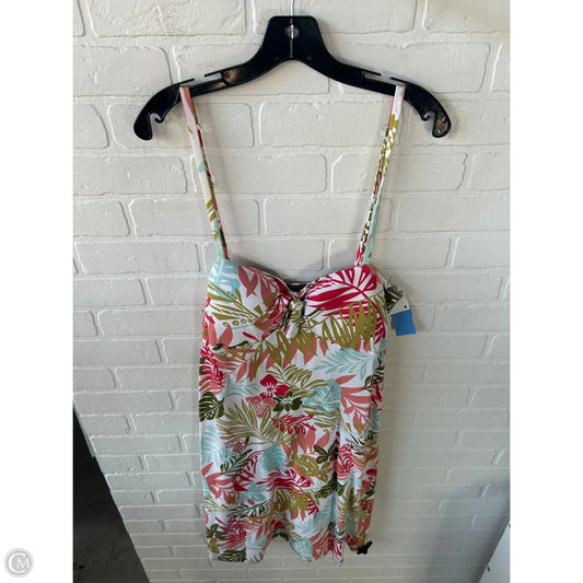 Dress Casual Short By Tommy Bahama In Green & Pink, Size: Xl