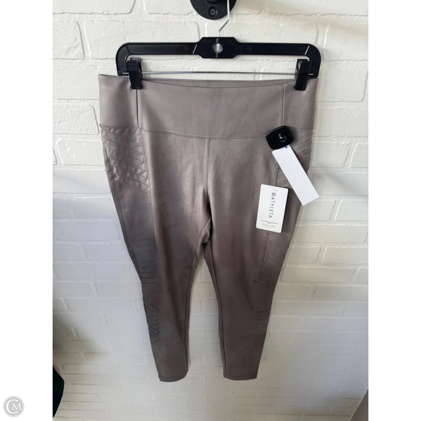 Athletic Leggings By Athleta In Tan, Size: 12