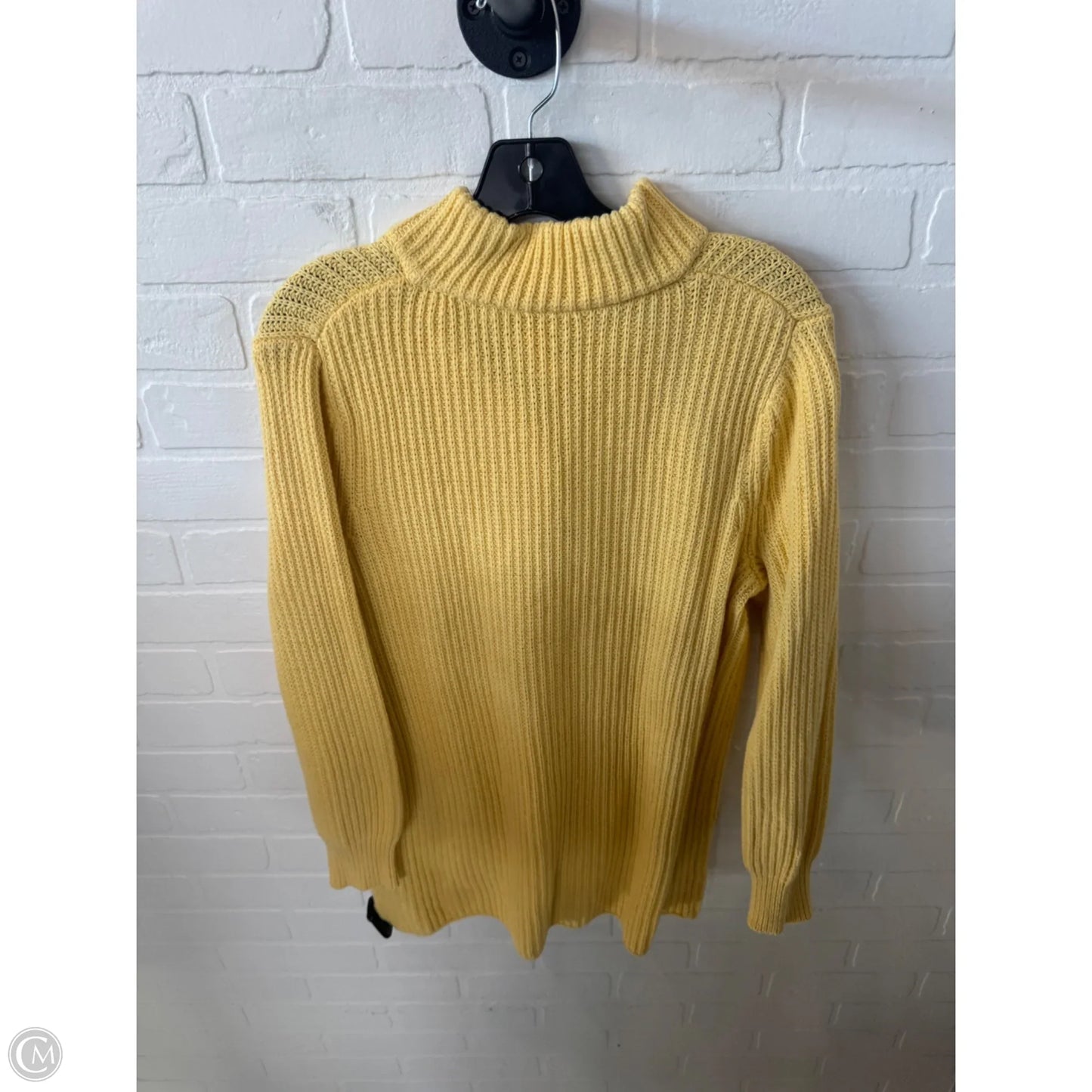 Sweater By Soft Surroundings In Yellow, Size: Mp