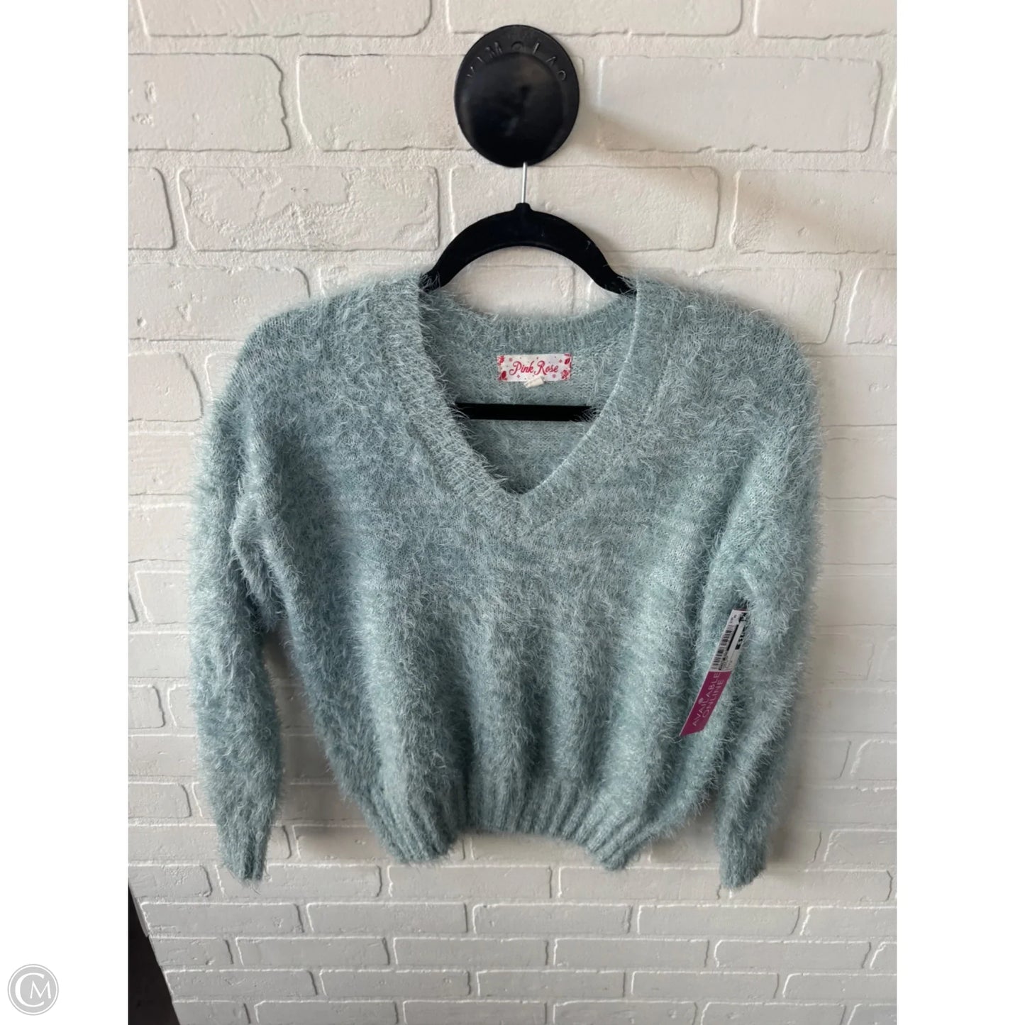 Sweater By Pink Rose In Green, Size: S