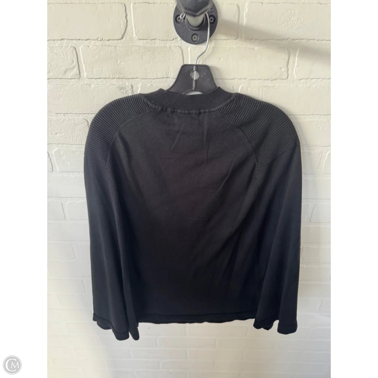 Poncho By Iman Hsn In Black & Gold, Size: Xl