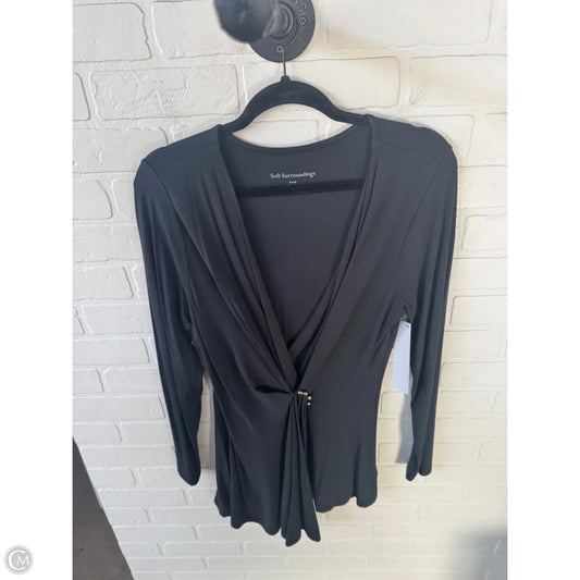 Top Long Sleeve By Soft Surroundings In Grey, Size: S
