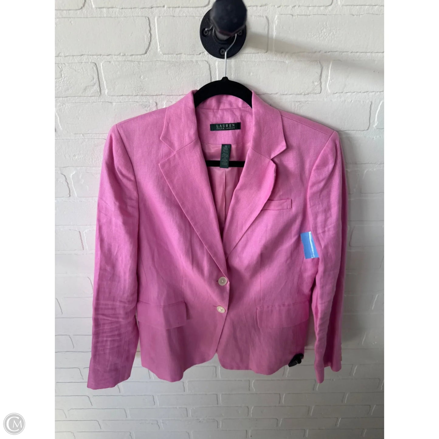 Blazer By Lauren By Ralph Lauren In Pink, Size: M