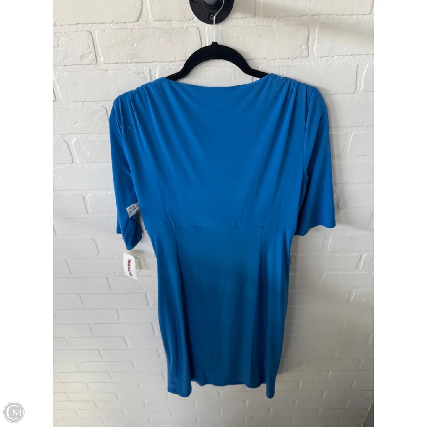 Dress Work By Lauren By Ralph Lauren In Blue, Size: L