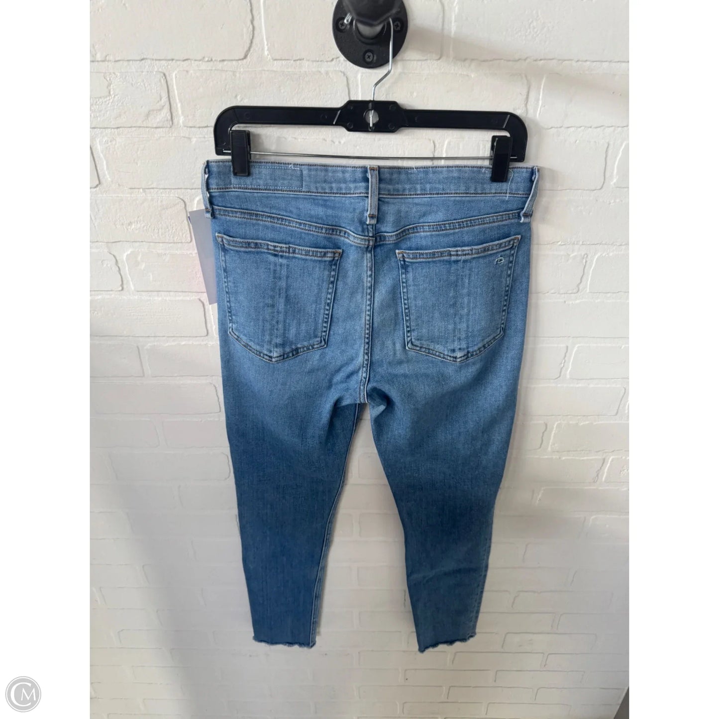 Jeans Skinny By Rag And Bone In Blue Denim, Size: 8