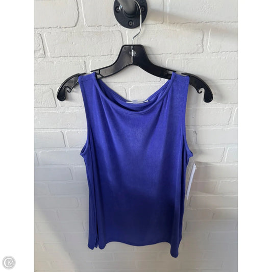 Top Sleeveless Basic By Chicos In Purple, Size: M