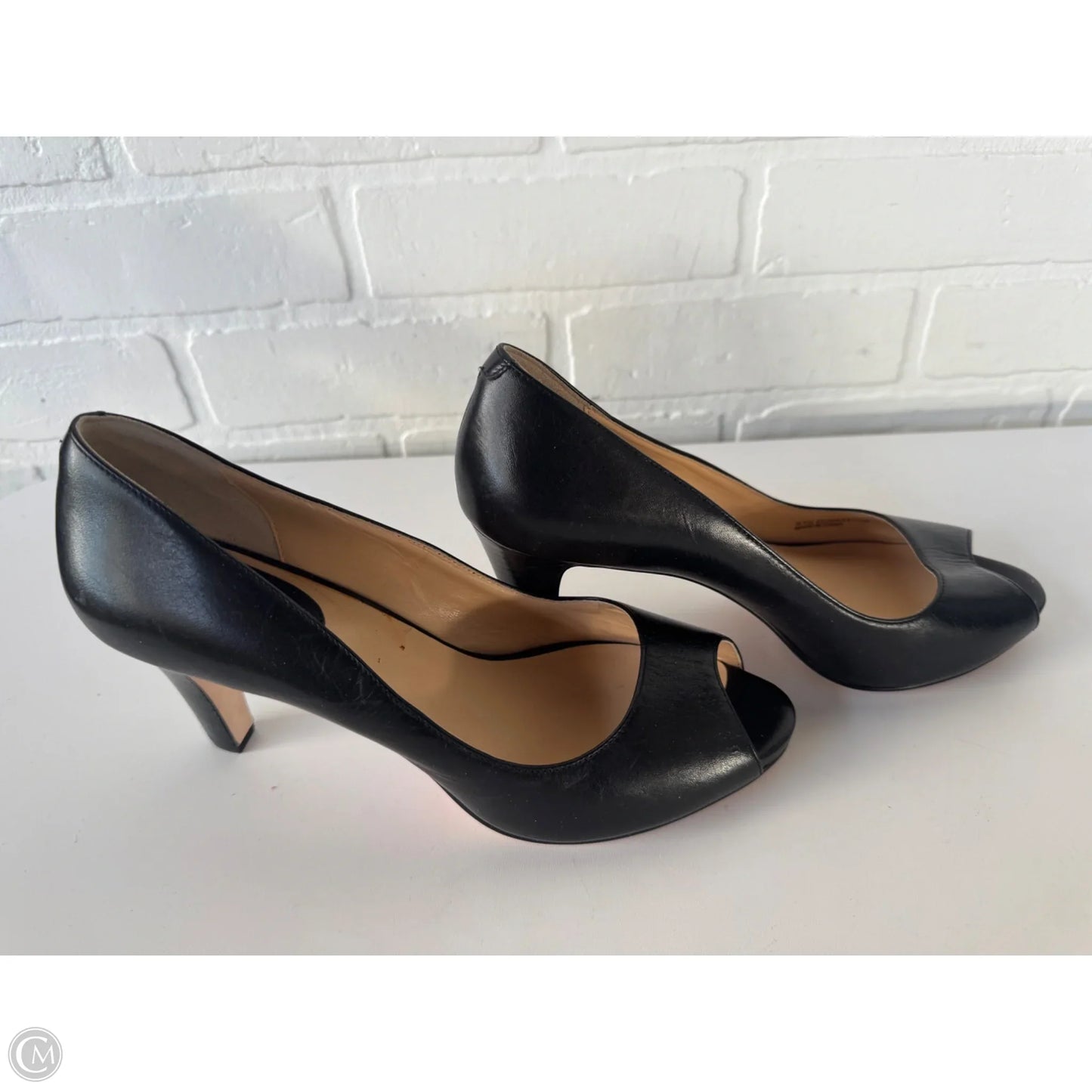 Sandals Heels Stiletto By Cole-haan In Black, Size: 8