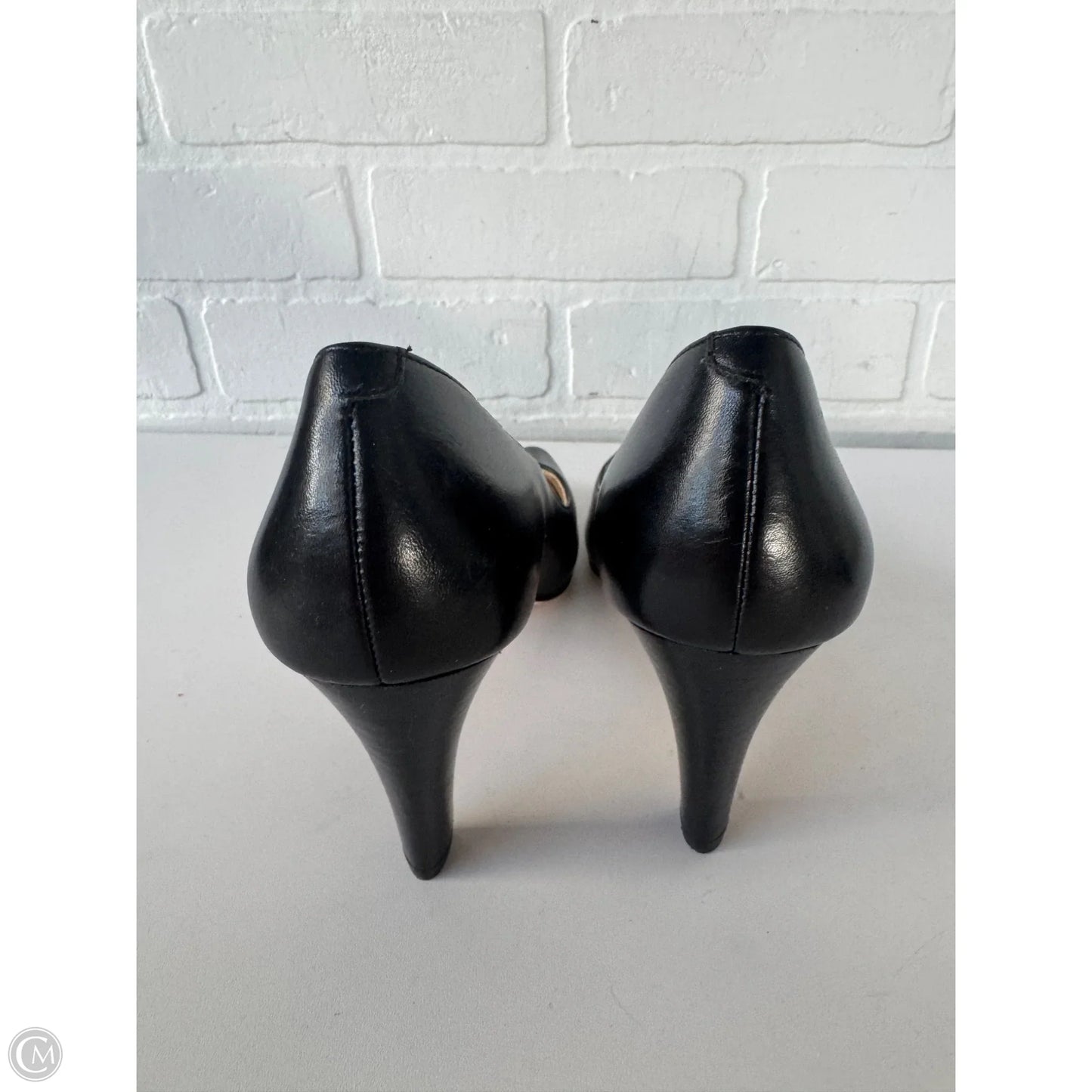 Sandals Heels Stiletto By Cole-haan In Black, Size: 8