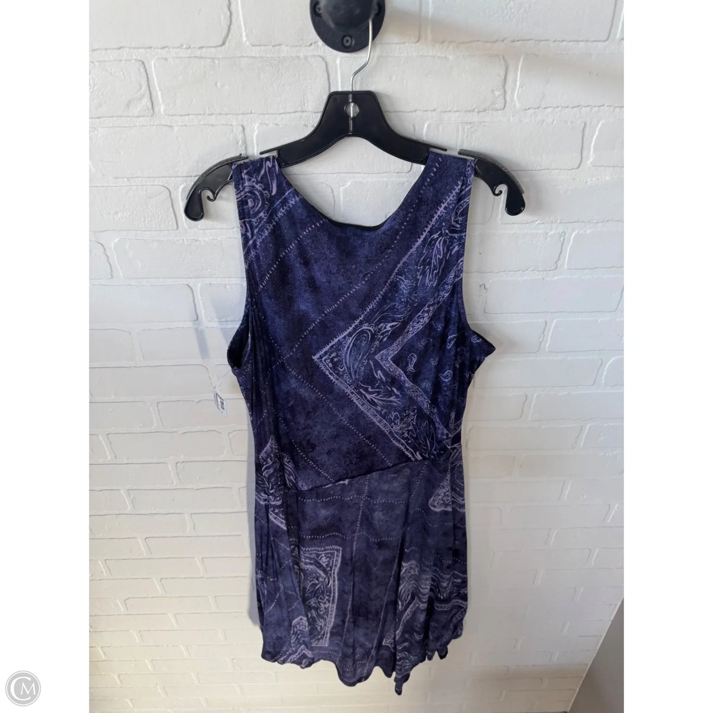 Dress Casual Midi By Simply Vera In Purple, Size: Xl