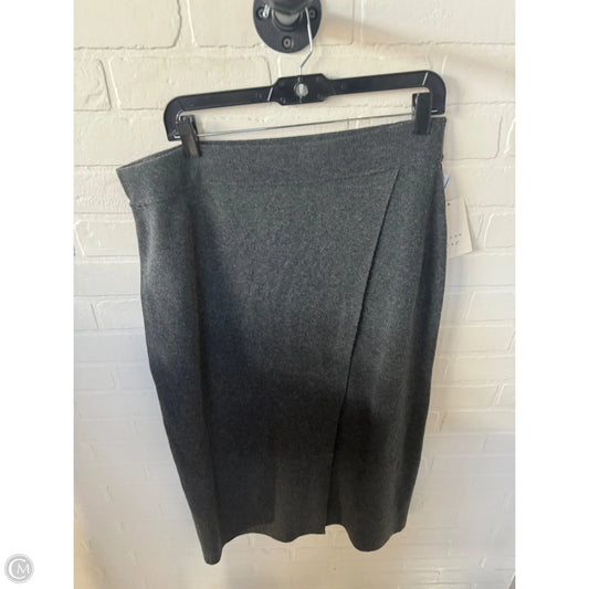 Skirt Midi By A New Day In Grey, Size: 16