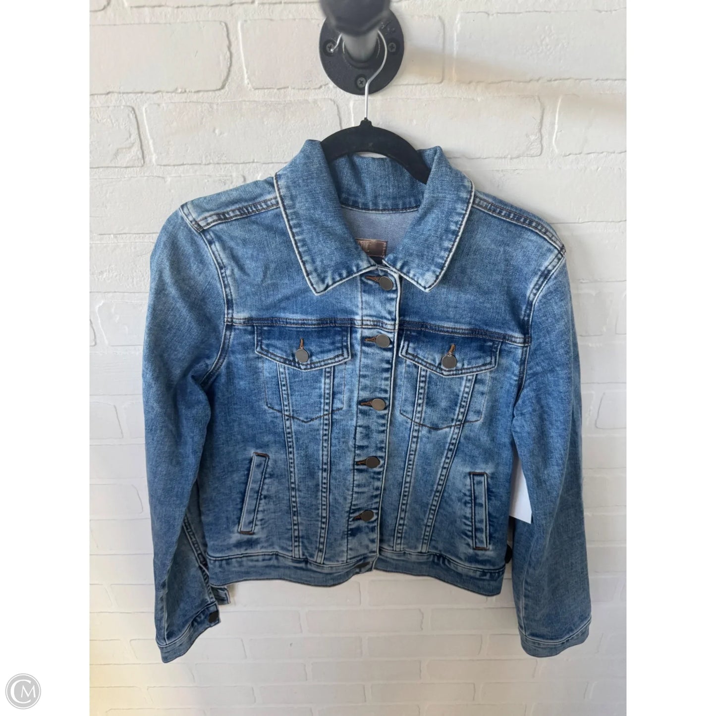 Jacket Denim By Kut In Blue Denim, Size: M
