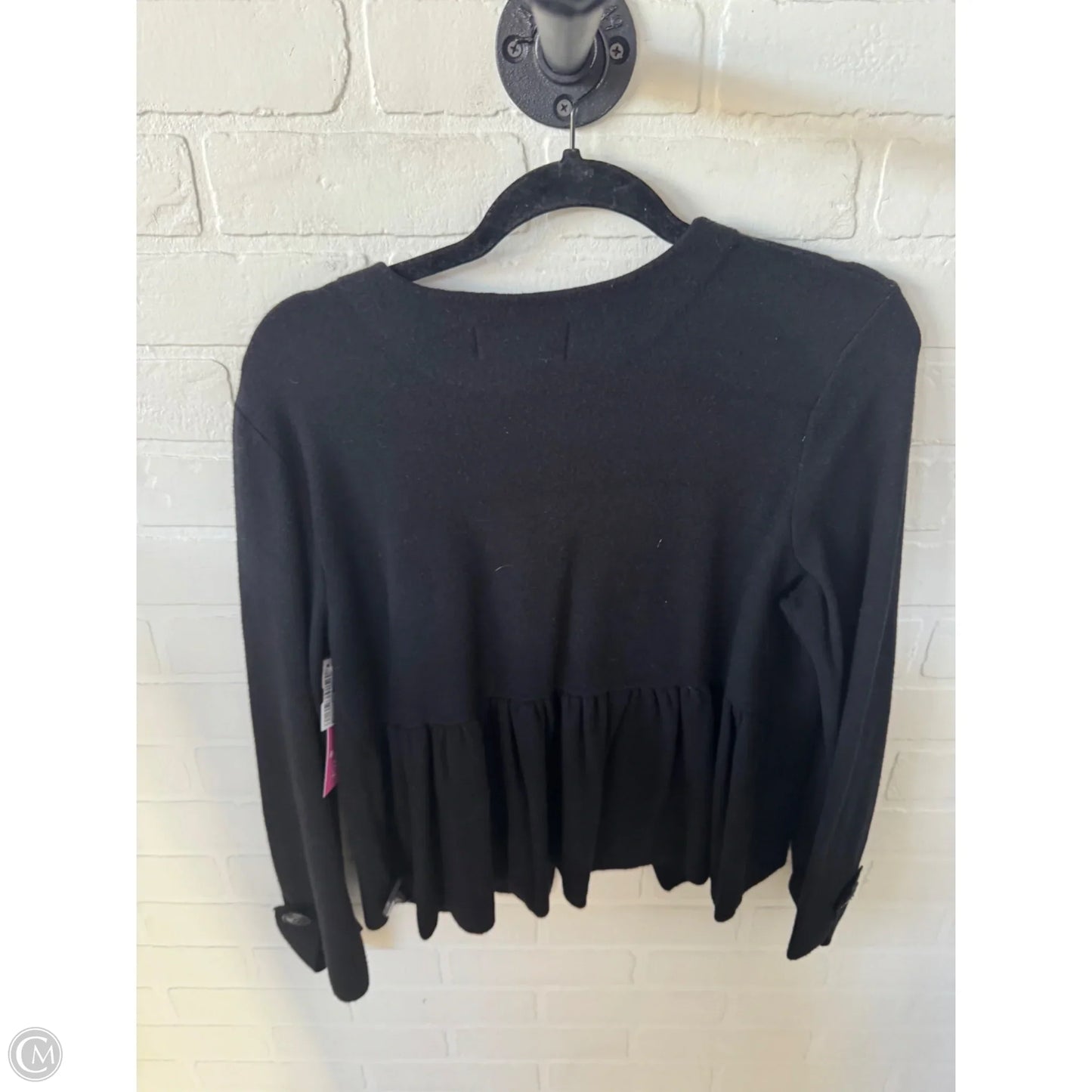 Sweater Cardigan By Anthropologie In Black, Size: M