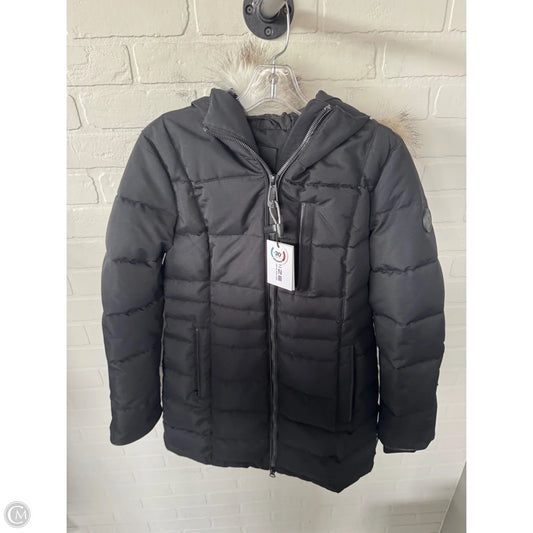 Coat Parka By Clothes Mentor In Black, Size: Xs