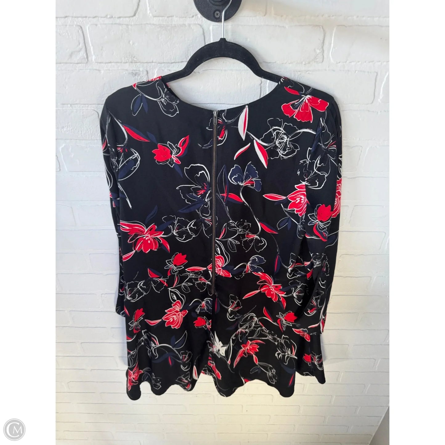 Dress Work By Halogen In Black & Blue, Size: Mp