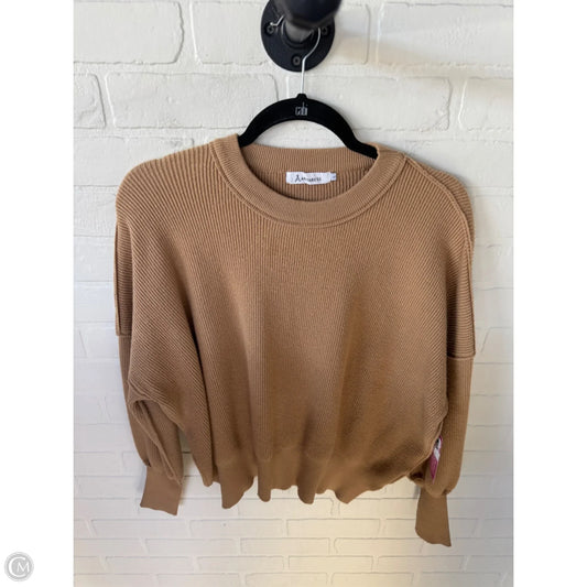 Sweater By Anrabess In Tan, Size: L