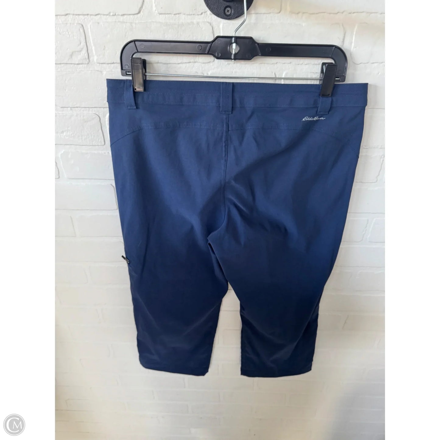 Capris By Eddie Bauer In Blue, Size: 10